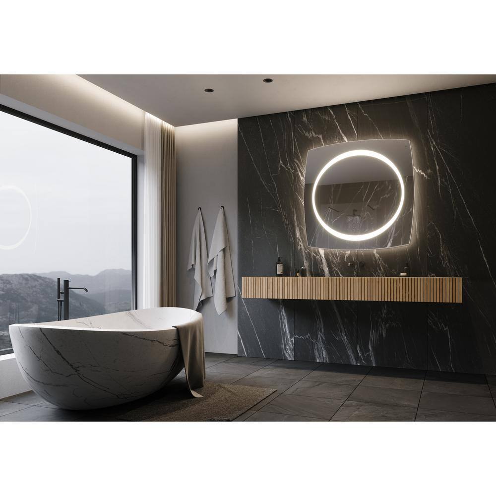 Rectangular Frameless LED Bathroom Vanity Mirror