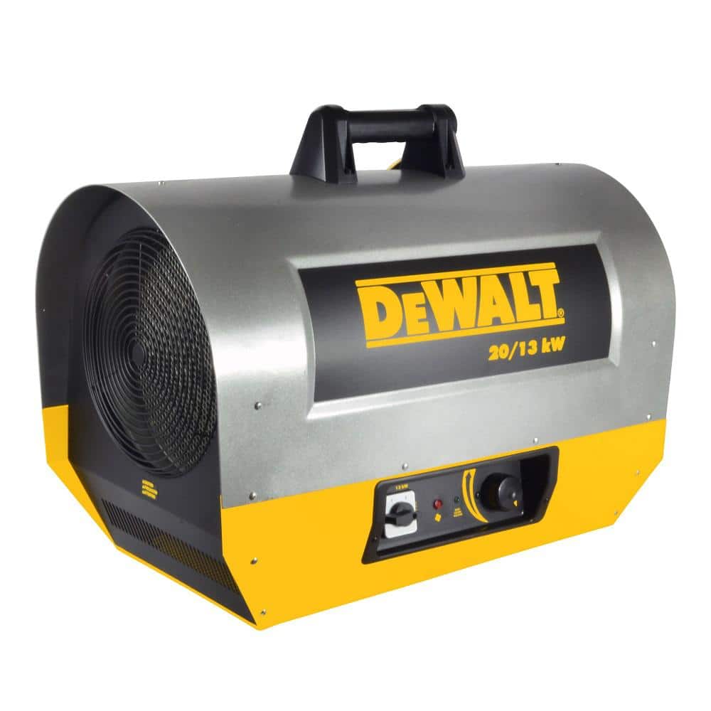 DEWALT 20,000-Watt Forced Air Electric Indoor Furnace Space Heater with Thermostat