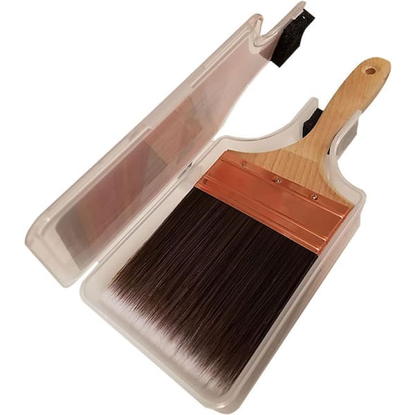 Paint Brush Cover Red Paint Tray
