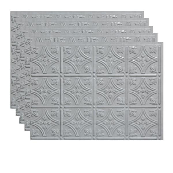 Fasade Cashmere 18 in. x 24 in. Traditional 1 Vinyl Backsplash Panel