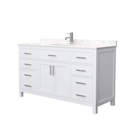 60 Inch Vanities Wyndham Collection, 60 Inch Vanity With Single Sink