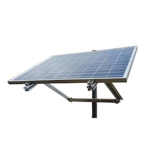30-Watt to 120-Watt Side of Pole Solar Panel Mount Rack for Off-Grid Solar Panel