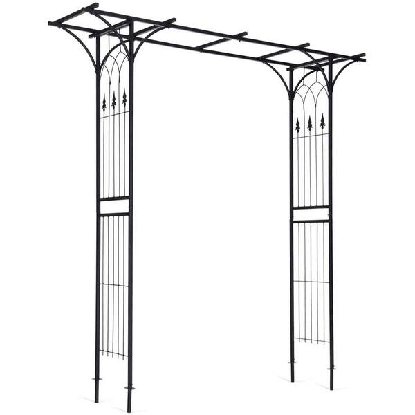 SUGIFT 82 in. x 21 in. Steel Grande Arbor SGFT88359 - The Home Depot