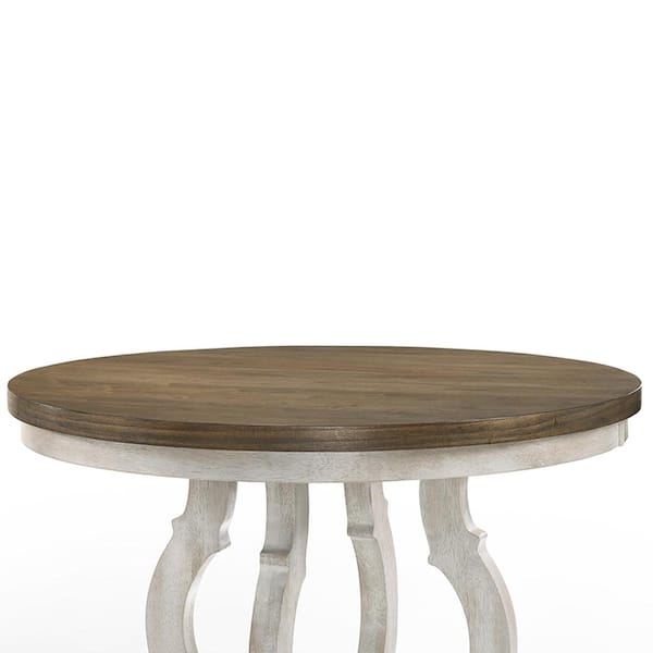 Teak Acacia Wood Outdoor 19 in. Side Table End Table Small
