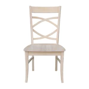 Milano Unfinished Wood Side Chair (Set of 2)