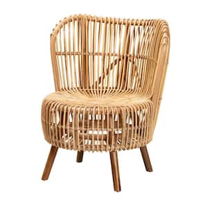 Nagoya Natural Rattan Rattan Chair with Wide Seat