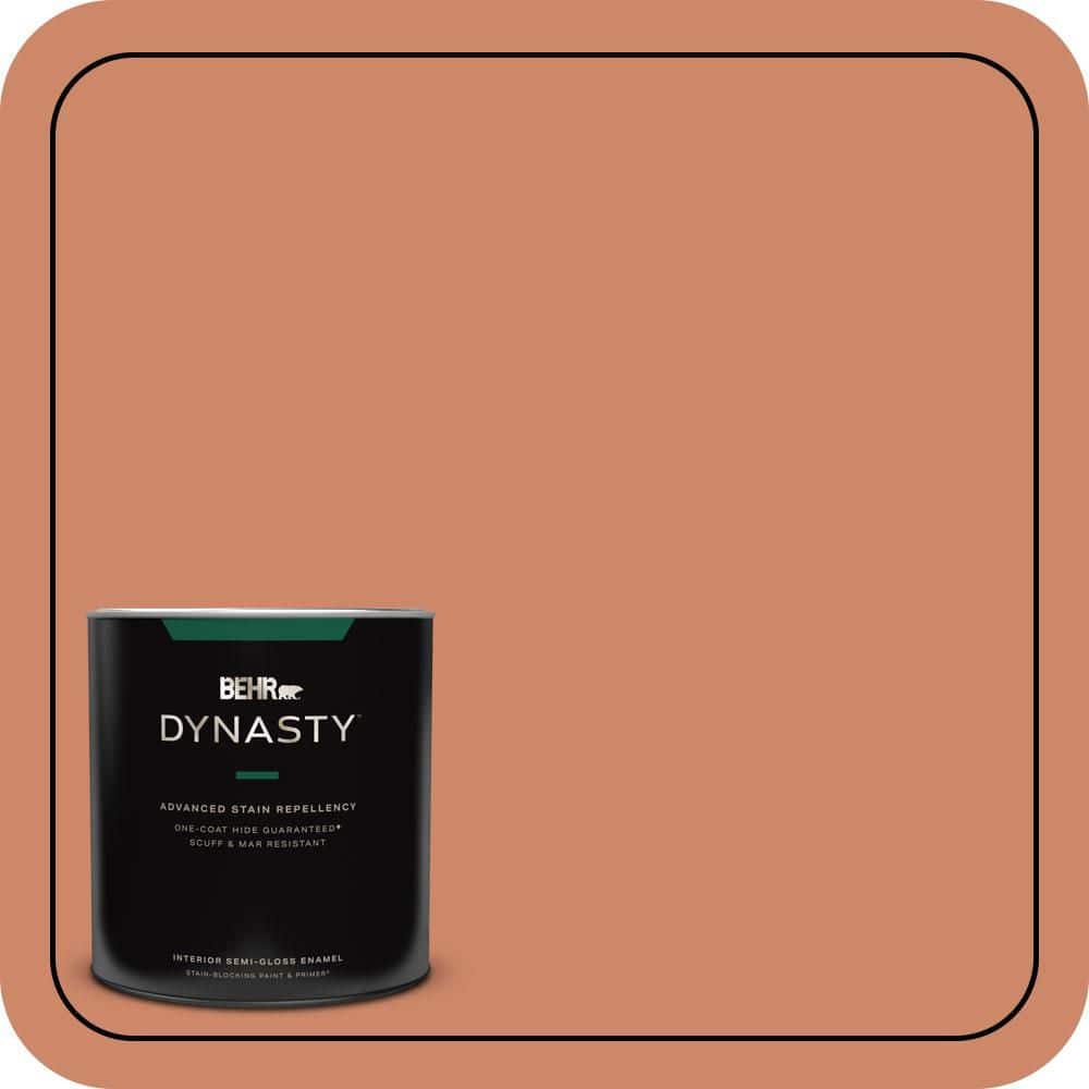 1 qt. #230D-5 Aztec Brick Semi-Gloss Enamel Interior Stain-Blocking Paint and Primer price history on PriceWatchPro