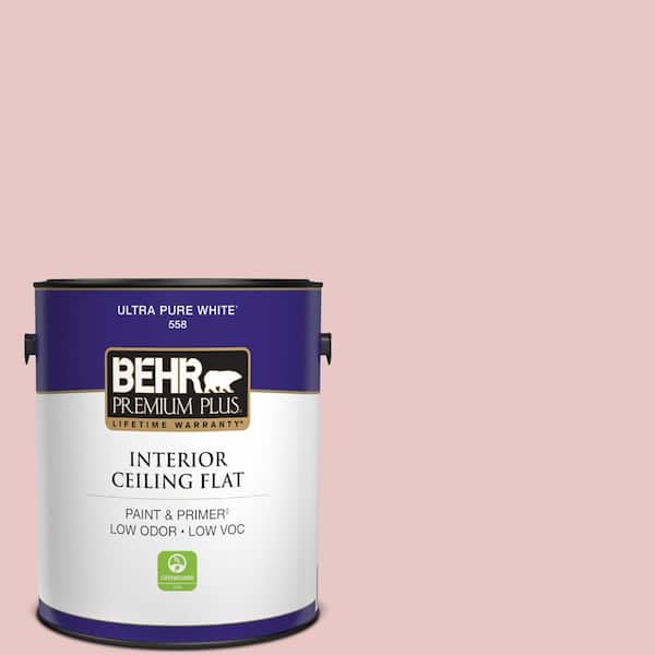BEHR PREMIUM PLUS 1 gal. #S150-1 Cherubic Ceiling Flat Interior Paint