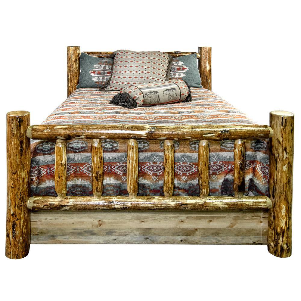 Puritan Pine California King Platform Bed with Storage Drawer