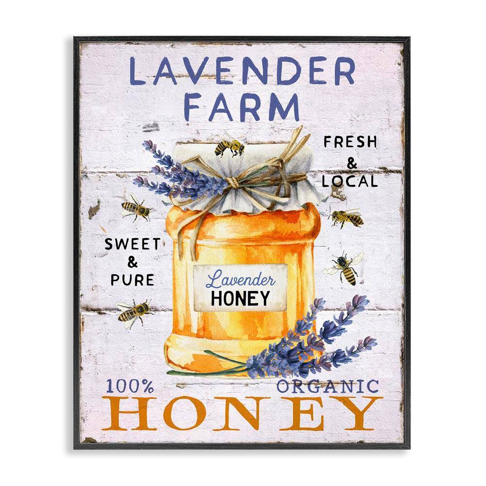 Lavender Honey Farmhouse by Creatif Belle Black Framed Animal Giclee Art Print 30 in. x 24 in. price history on PriceWatchPro