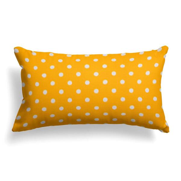 Grouchy Goose Coastal Pineapple Yellow, Coastal Outdoor Lumbar Pillows