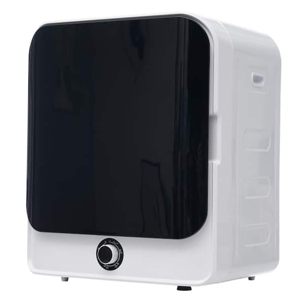 Merax 1.95 cu. ft. Portable Vented Electric Dryer in Black with 5-Modes