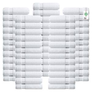 Delara Feather Touch Quick Dry 12-Piece White Solid 650-GSM 100