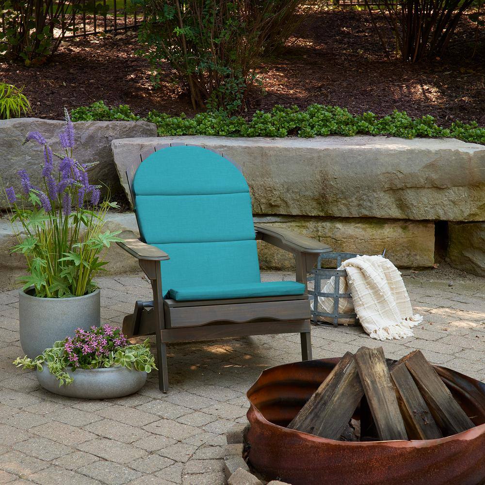 Lake Blue Foam Adirondack Chair Cushions, Set of 2, Polyester
