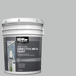 5 gal. #PPU26-18 Silver Mine Semi-Gloss Direct to Metal Interior/Exterior Paint