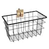 CargoSmart Matte Black, Small Steel Wire Track Basket for E-Track and X-Track