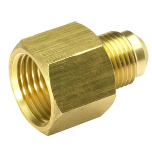 3/8 in. Male Flare x 1/2 in. Female NPT Coupling for Outdoor Gas Fire Pits