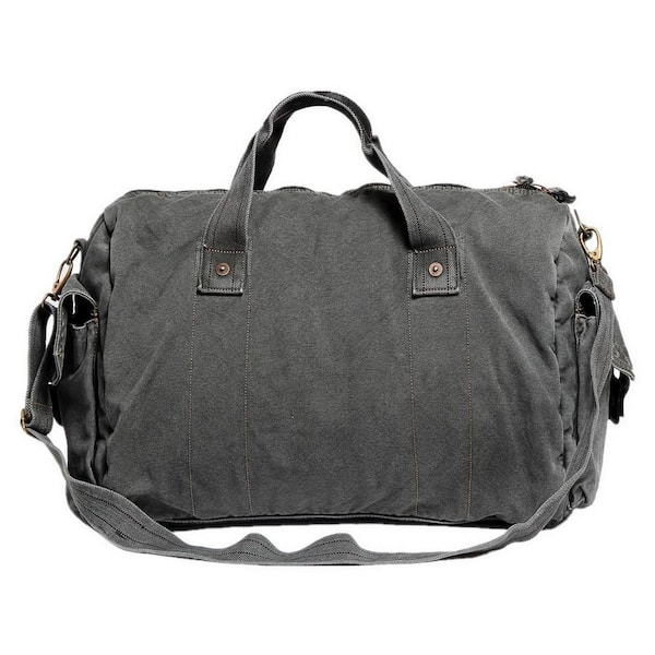 canvas travel duffel bags for sale Duffle Bag SOL TERRA SHOP D81064; Personalized Monogram Waterproof Waxed Canvas