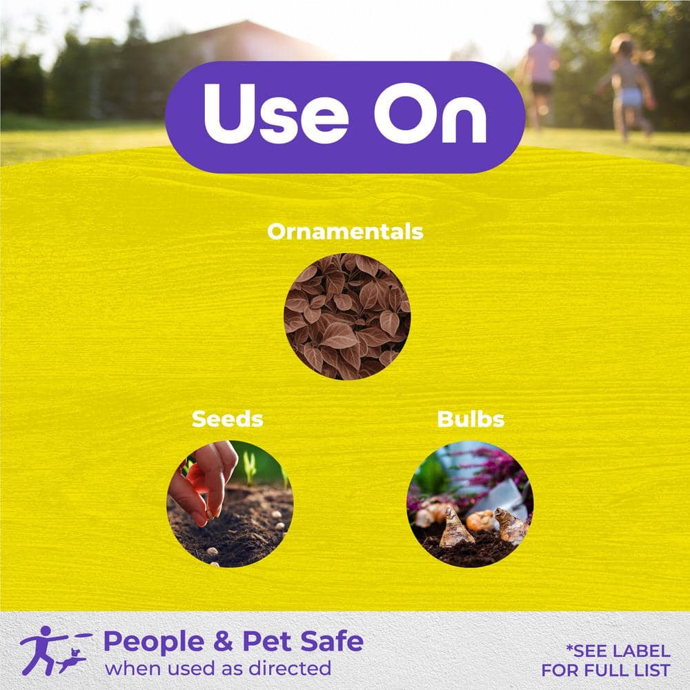 MoleMax 10 lb Yellow Granular Mole and Vole Repellent