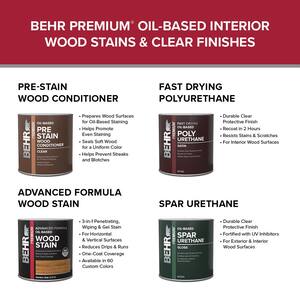 Minwax Fast-Drying Polyurethane Clear Satin Oil-Based Polyurethane