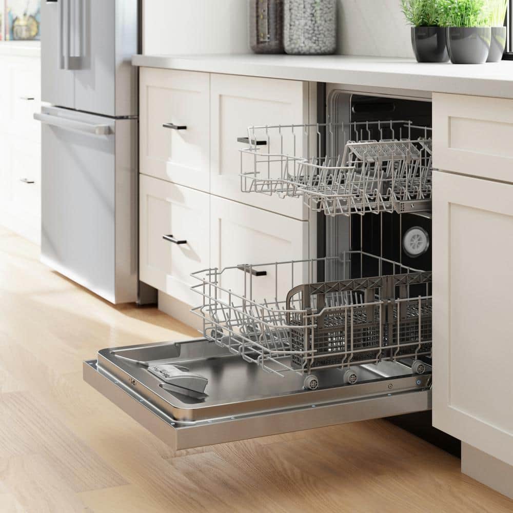 24" Stainless Steel Front Control Built-In Dishwasher