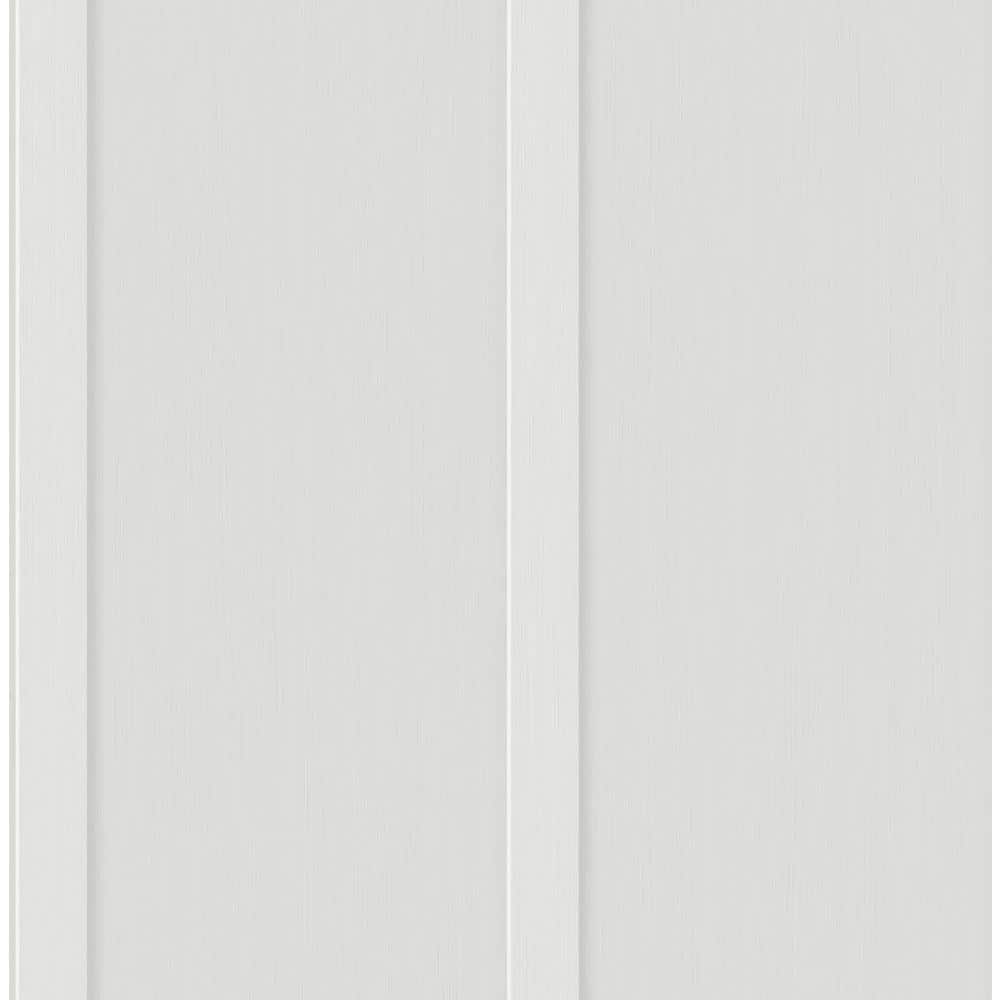 Arctic Grey Vinyl Faux Wood Peel and Stick Wallpaper Roll