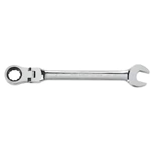 11/16 in. SAE 72-Tooth Flex Head Combination Ratcheting Wrench