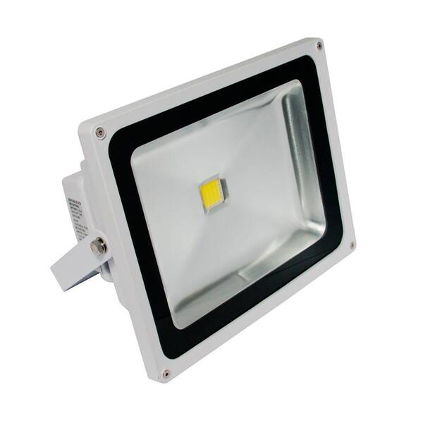 Irradiant 1-Head White LED Day Light Outdoor Wall-Mount Flood Light