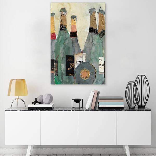 DP LV Splatter Champagne Art Print