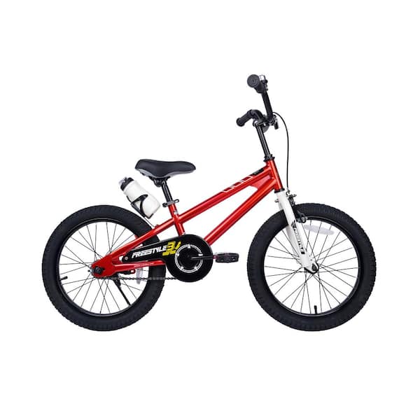 Royalbaby 18 in. Wheels Freestyle BMX Kid's Bike, Boy's Bikes and Girl's Bikes in Red
