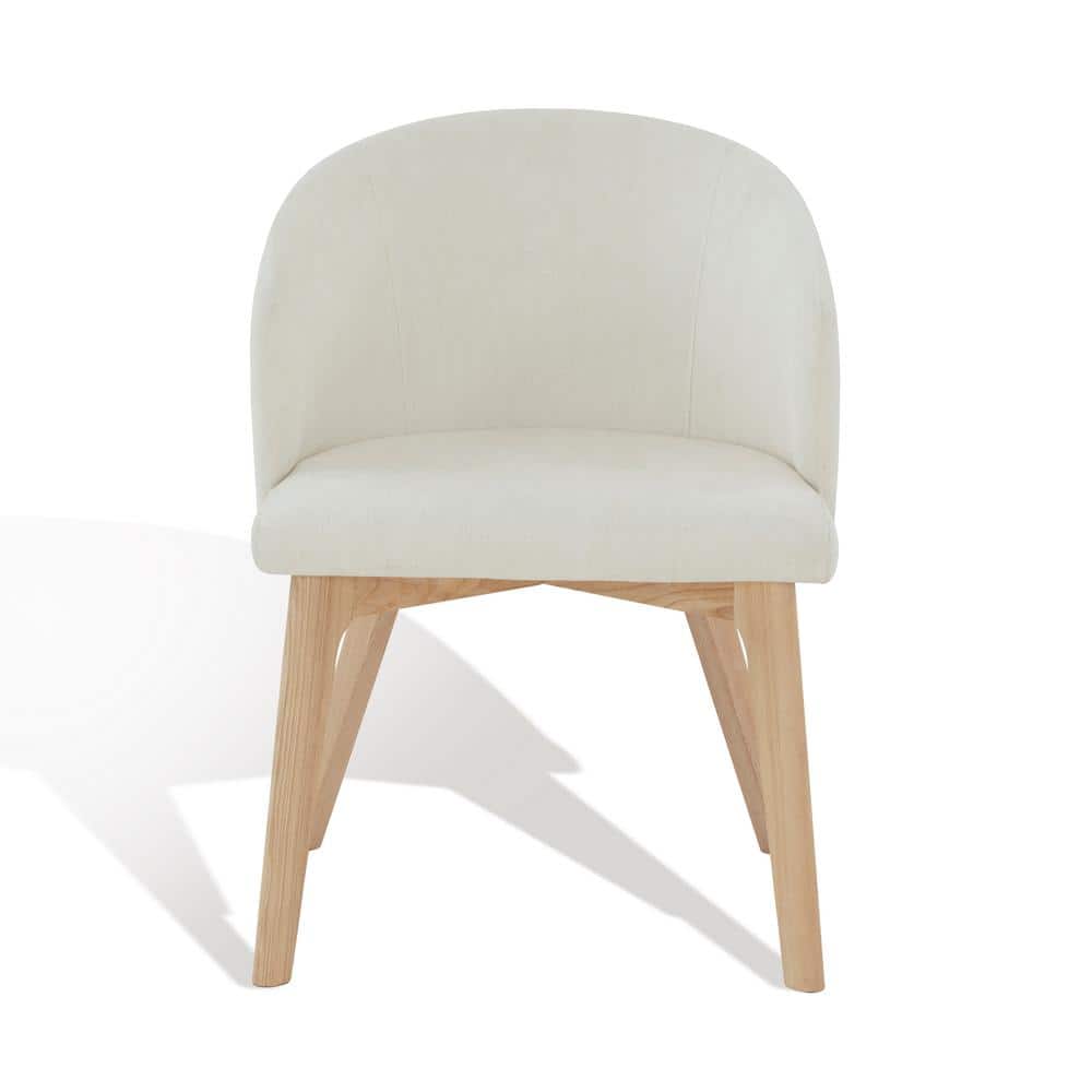 Wynonna Ivory/Natural 18.5 in. Linen Dining Chair price history on PriceWatchPro