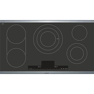 Benchmark 36 in. Radiant Electric Cooktop in Black with 5 Elements