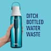 Brita Premium 26 oz. Filtering Water Bottle with BPA Free in Sea Glass Blue  6025836519 - The Home Depot