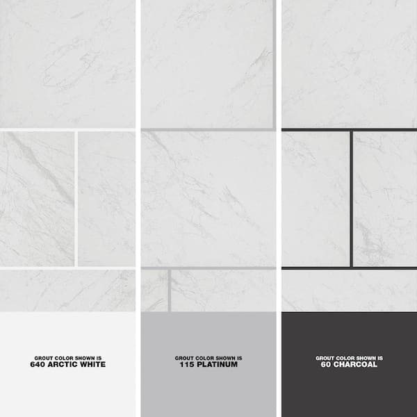 Florida Tile Home Collection Brilliance White Rectified 12 in. x 24 in. Porcelain  Floor and Wall Tile (13.3 sq. ft. / case) CHDEBRL1012X24R - The Home Depot