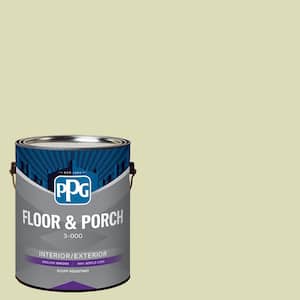 1 gal. PPG1119-3 Beach Grass Satin Interior/Exterior Floor and Porch Paint