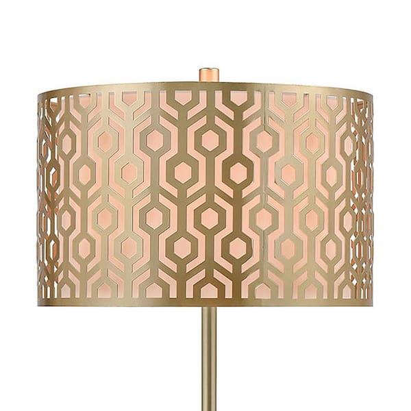 gold floor lamp home depot