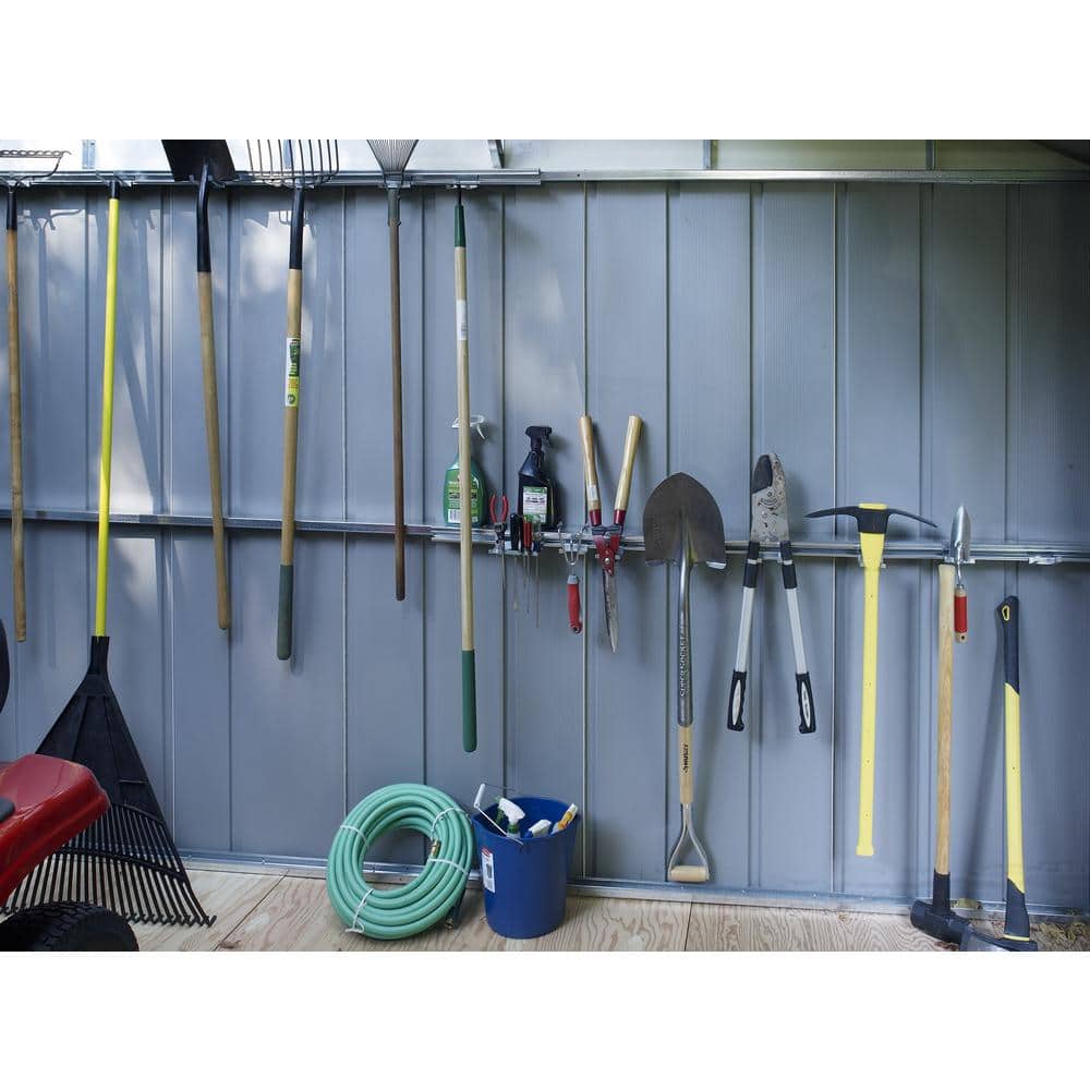 Murryhill 12' x 24' Gray Galvanized Steel Garage Kit