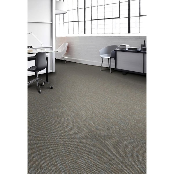 6 in. x 6 in. Patterned Carpet Sample -Merrick Brook -Color Fission