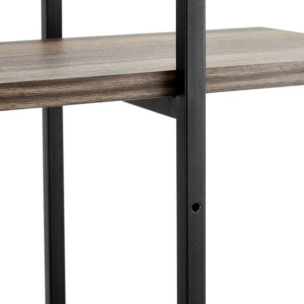 DANYA B Antigua Crossed Double Rectangle Shelf Unit GH21201 DANYA B Antigua Crossed Double Rectangle Shelf Unit GH21201
