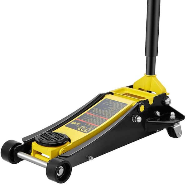 Avex 3 Ton Low Profile Floor Jack Heavy-duty Steel Racing Floor Jack with Dual Pistons Quick Lift Pump