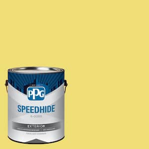 1 gal. PPG1215-4 Canary Yellow Semi-Gloss Exterior Paint