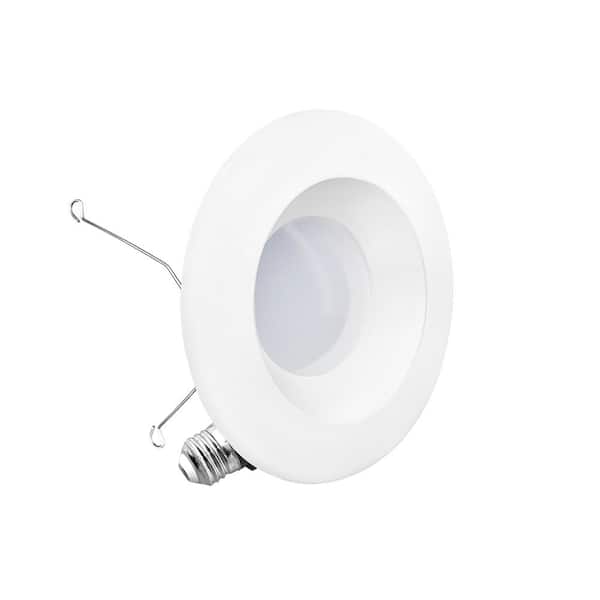 InfiBrite 6 in. WiFi Smart 12-Watt 1100 Lumens Recessed Retrofit LED Sleek Series Light Kit/Google, Wet Rated (24-Pack)