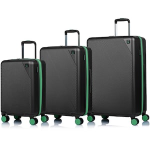 Fresh 28 in., 24 in., 20 in. Hardside Luggage Set with Spinner Wheels (3-Piece)