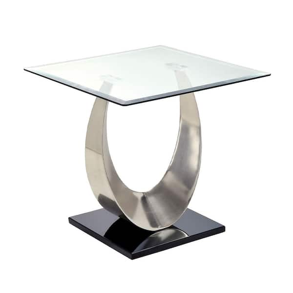 William's Home Furnishing Orla II 23 in. Silver End Table