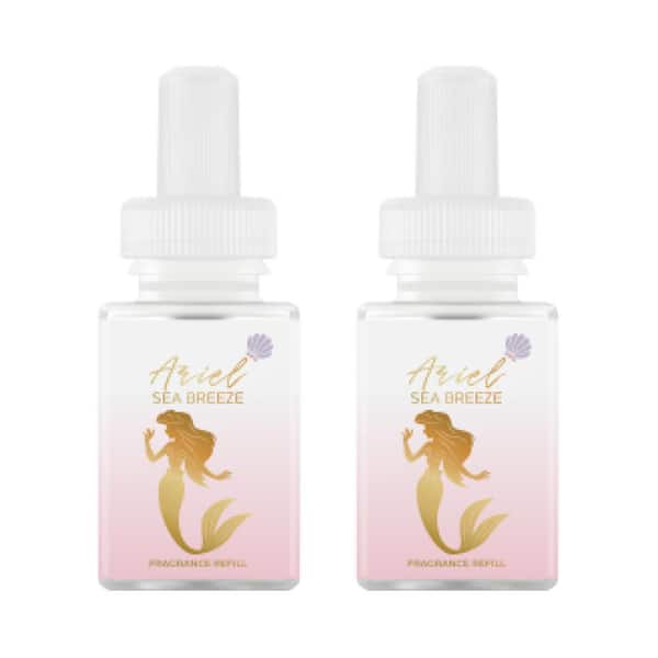 Pura Disney's Little Mermaid - Ariel - Fragrance Refill Dual Pack for Smart Fragrance Diffusers - up to 120 hrs per vial