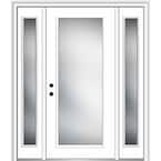 MMI Door 68.5 in. x 81.75 in. Internal Blinds Right-Hand Inswing Full ...