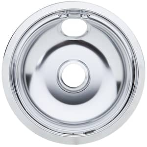 8 in. Chrome Drip Pan for Non-GE Ranges