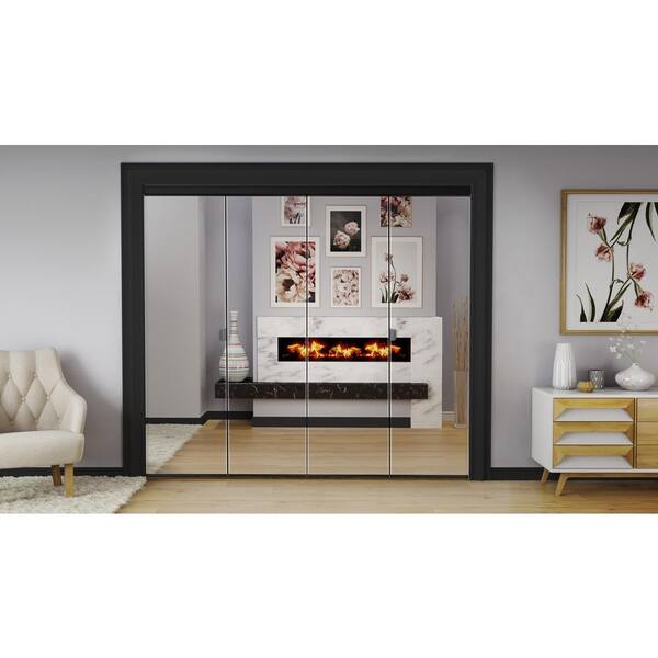 Impact Plus 48 in. x 80 in. Beveled Edge Frameless Full Lite