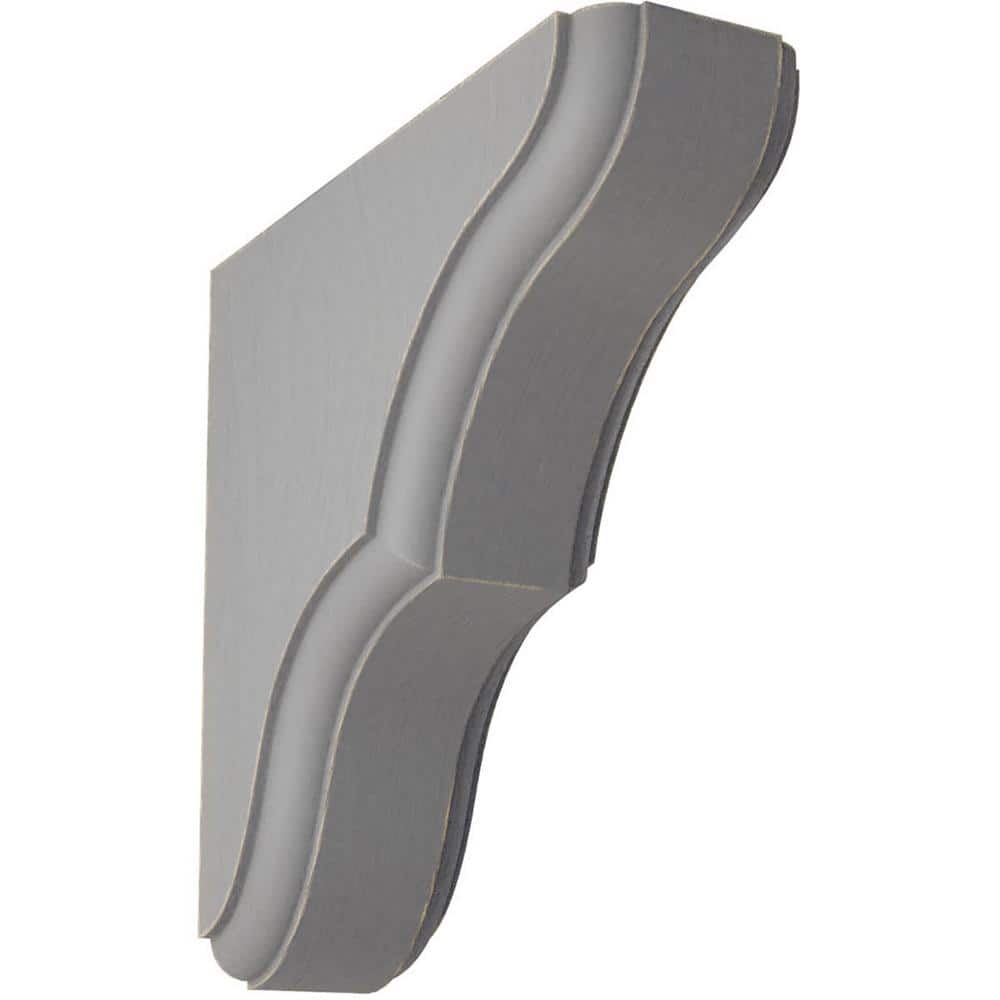 1-3/4 in. x 5-1/2 in. x 5-1/2 in. Pebble Grey Stratford Wood Vintage Decor Bracket price history on PriceWatchPro