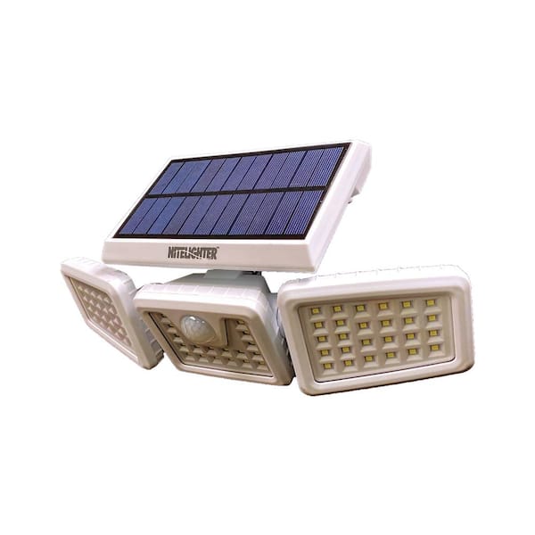 LED SOLAR POWERED OUT DOOR SPOT LIGHT WITH MOTION SENSOR 